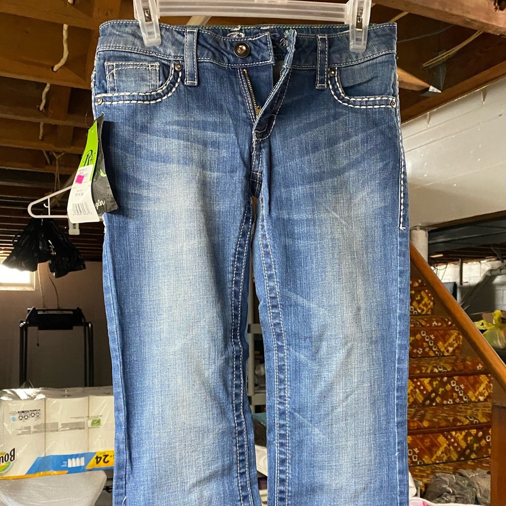 Rock 47 Wrangler Ultra Los Rise Bootcut Jeans